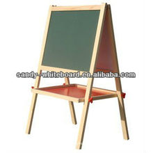 Wood Frame Whiteboard black slate chalk boards magnetic blackboard kitchen